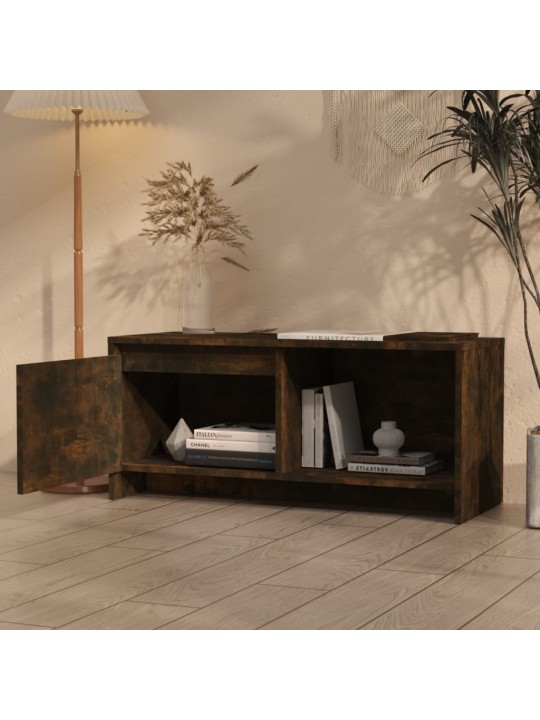 TV skříňka kouřový dub 90 x 35 x 40 cm kompozitní dřevo