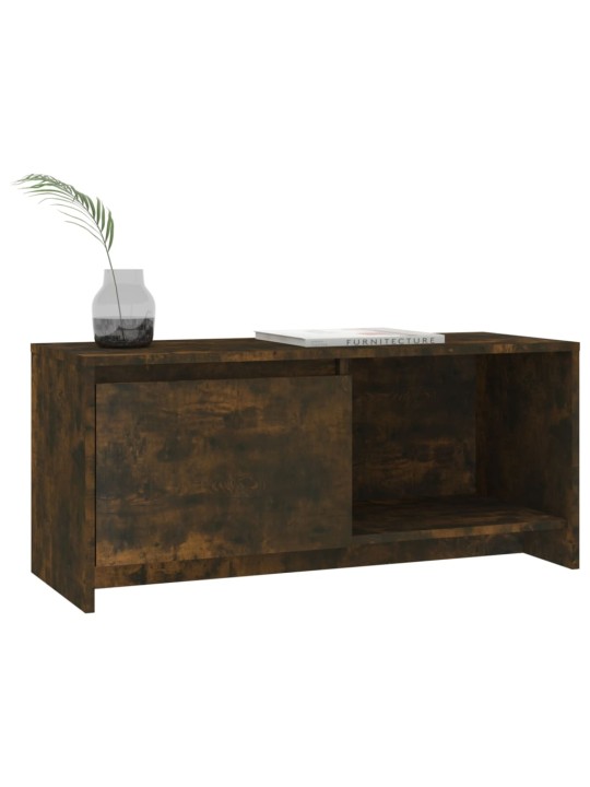 TV skříňka kouřový dub 90 x 35 x 40 cm kompozitní dřevo