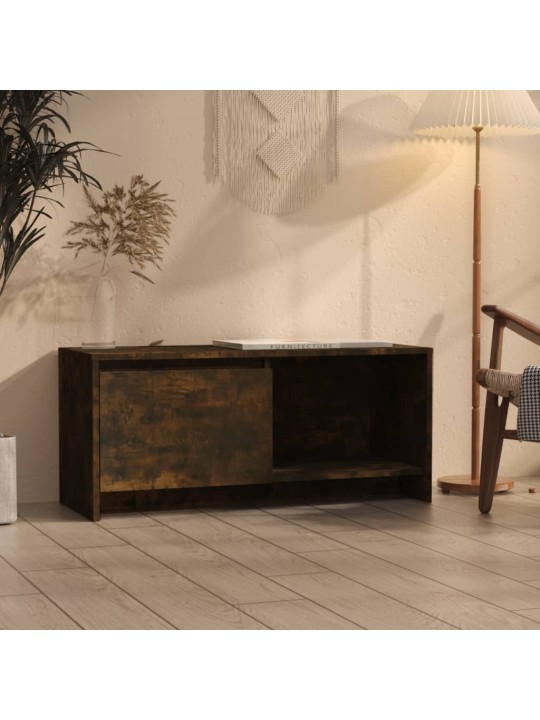 TV skříňka kouřový dub 90 x 35 x 40 cm kompozitní dřevo