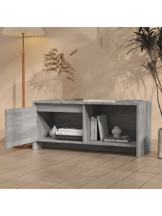 TV skříňka šedá sonoma 90 x 35 x 40 cm kompozitní dřevo