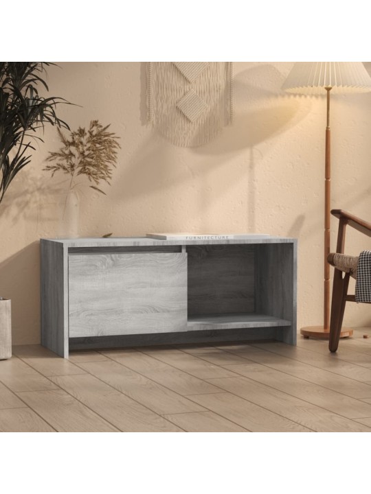TV skříňka šedá sonoma 90 x 35 x 40 cm kompozitní dřevo