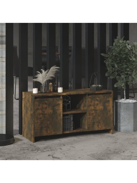 TV skříňka kouřový dub 102 x 37,5 x 52,5 cm kompozitní dřevo