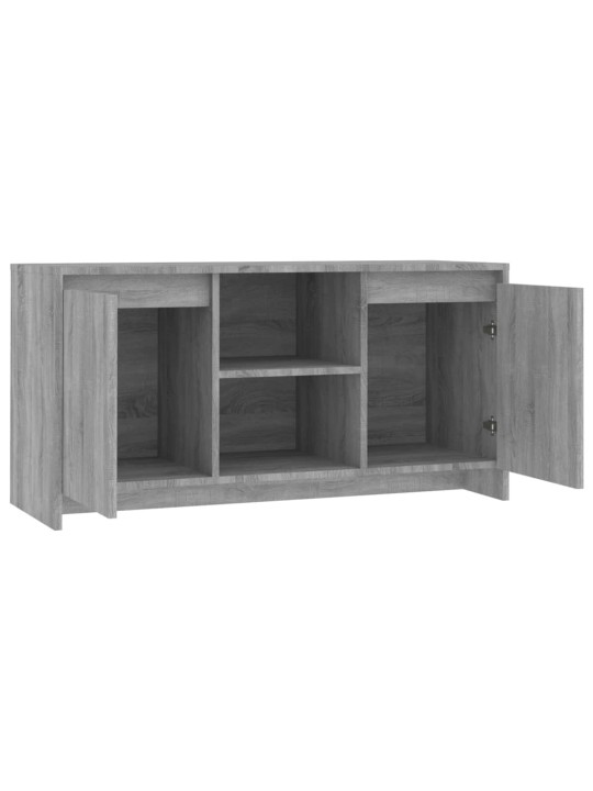 TV skříňka šedá sonoma 102 x 37,5 x 52,5 cm kompozitní dřevo
