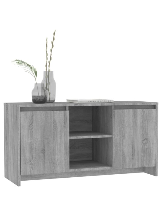TV skříňka šedá sonoma 102 x 37,5 x 52,5 cm kompozitní dřevo