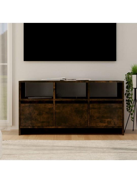 TV skříňka kouřový dub 102 x 37,5 x 52,5 cm kompozitní dřevo