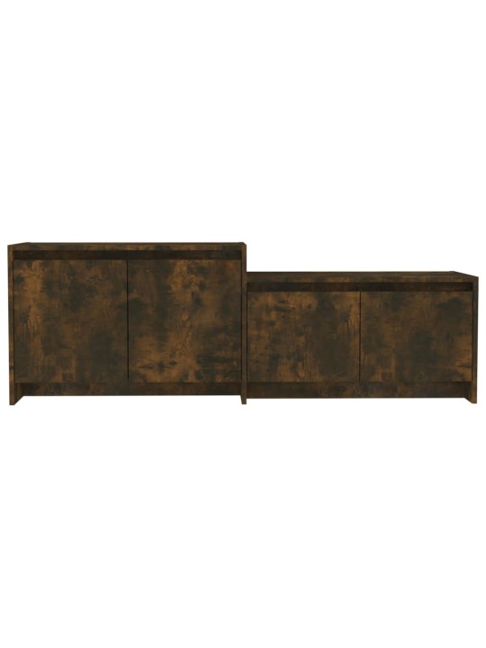 TV skříňka kouřový dub 146,5 x 35 x 50 cm kompozitní dřevo
