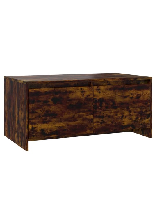 Konferenční stolek kouřový dub 90x50x41,5 cm kompozitní dřevo