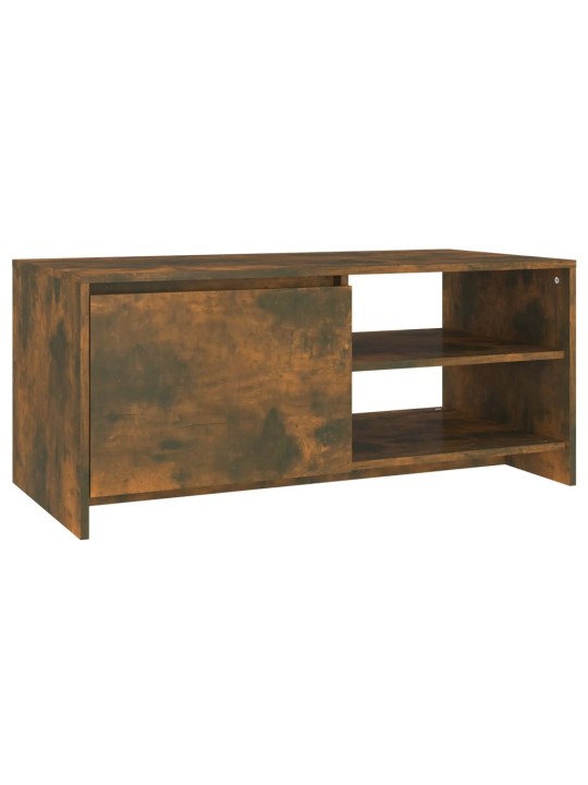 Konferenční stolek kouřový dub 102x50x45 cm kompozitní dřevo