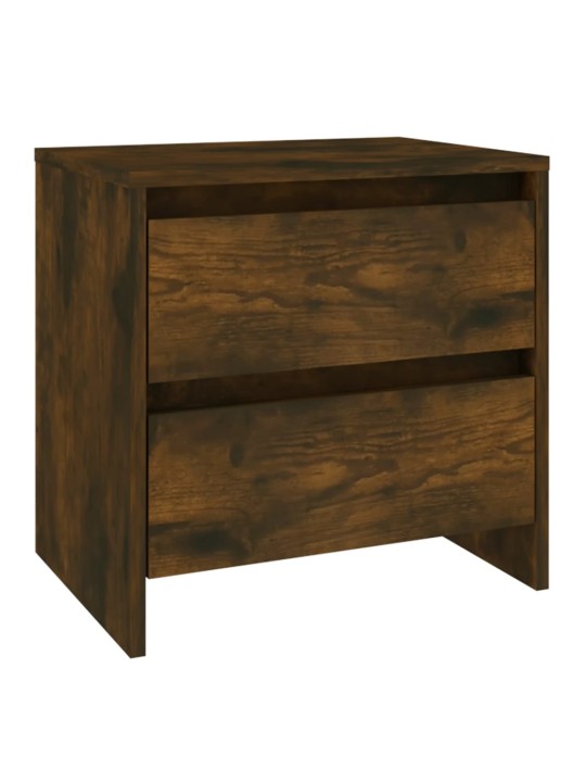 Noční stolky 2 ks kouřový dub 45x34,5x44,5 cm kompozitní dřevo