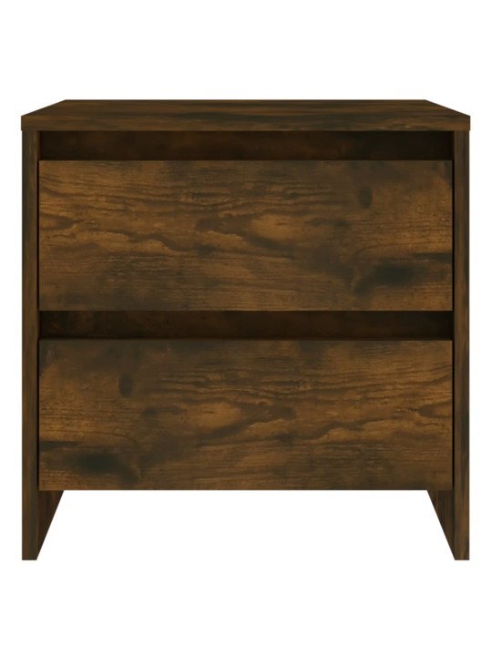 Noční stolky 2 ks kouřový dub 45x34,5x44,5 cm kompozitní dřevo