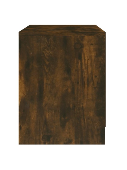 Noční stolky 2 ks kouřový dub 45x34,5x44,5 cm kompozitní dřevo