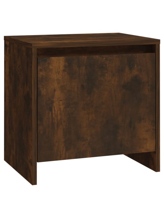 Noční stolky 2 ks kouřový dub 45x34x44,5 cm kompozitní dřevo