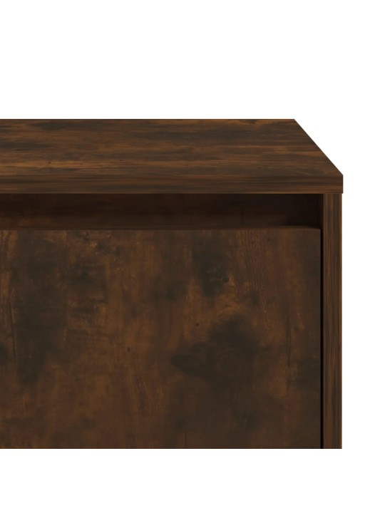 Noční stolky 2 ks kouřový dub 45x34x44,5 cm kompozitní dřevo
