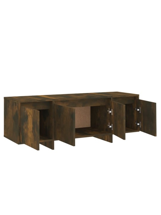 TV skříňka kouřový dub 120 x 30 x 40,5 cm kompozitní dřevo