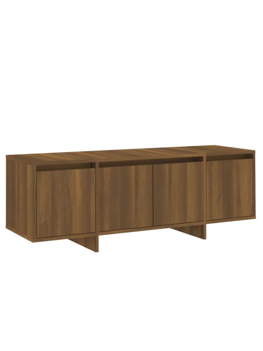 TV skříňka hnědý dub 120 x 30 x 40,5 cm kompozitní dřevo