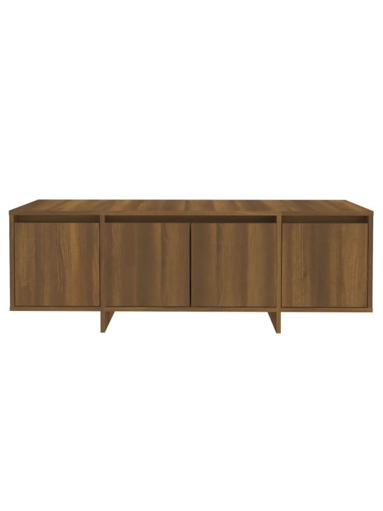 TV skříňka hnědý dub 120 x 30 x 40,5 cm kompozitní dřevo