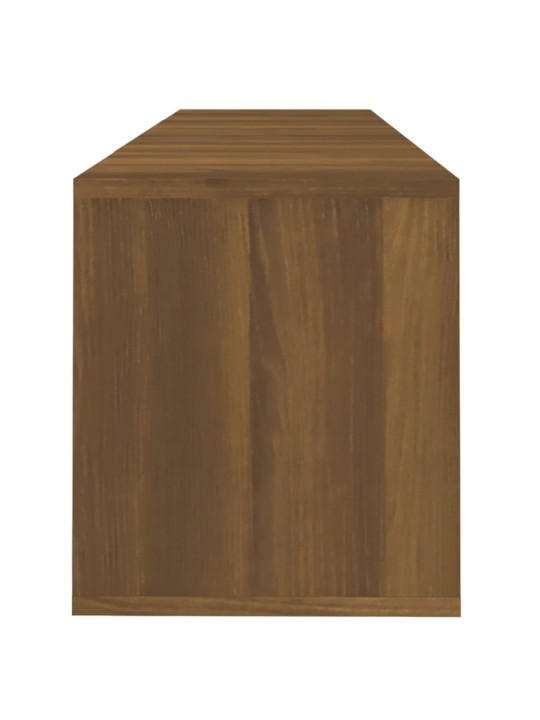 TV skříňka hnědý dub 120 x 30 x 40,5 cm kompozitní dřevo