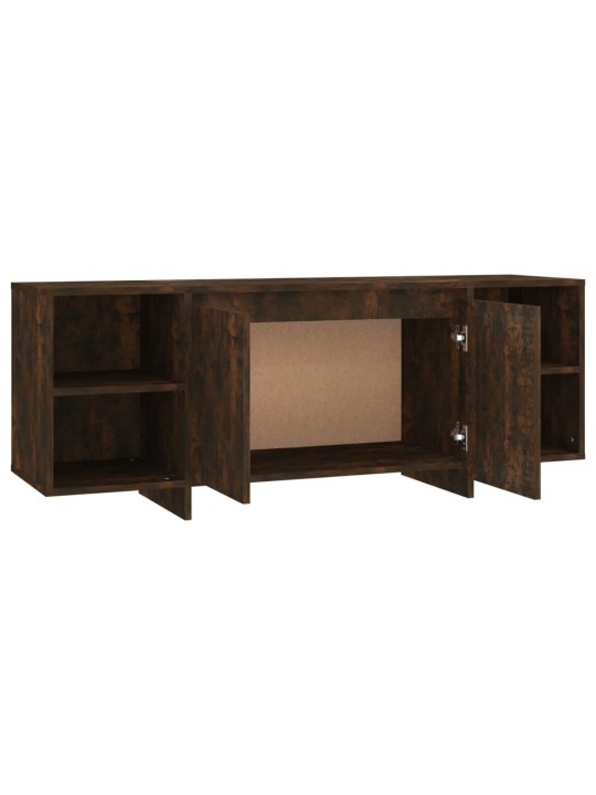 TV stolek kouřový dub 130 x 35 x 50 cm dřevotříska