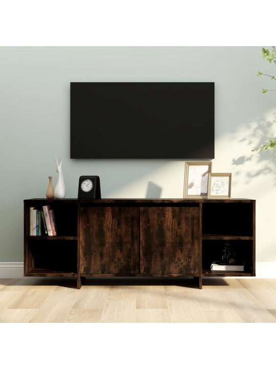 TV stolek kouřový dub 130 x 35 x 50 cm dřevotříska