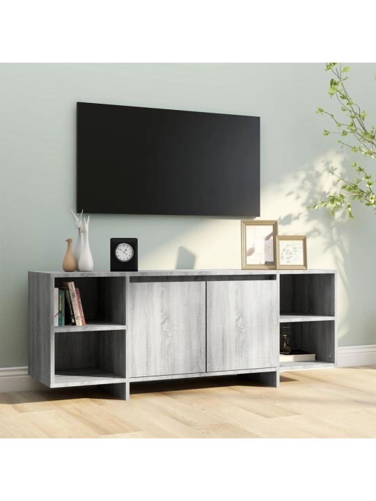 Tv stolek šedý sonoma 130 x 35 x 50 cm dřevotříska