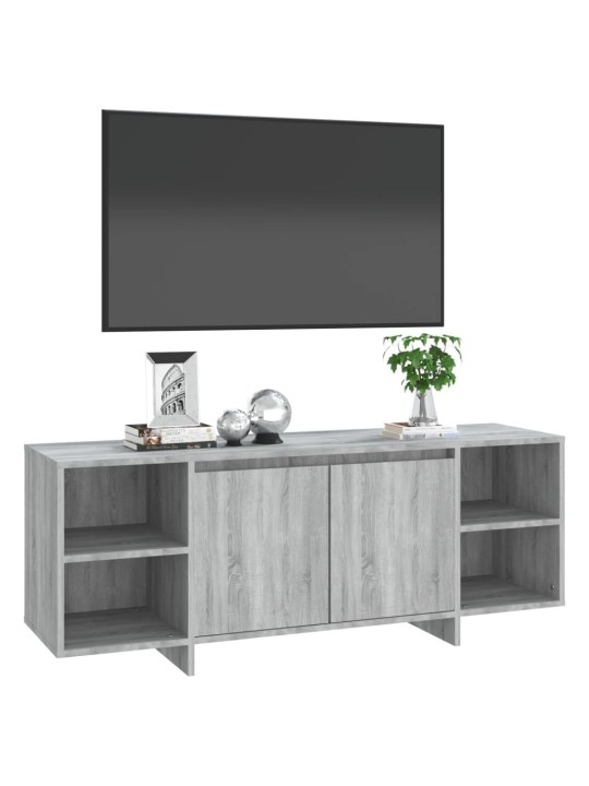 Tv stolek šedý sonoma 130 x 35 x 50 cm dřevotříska