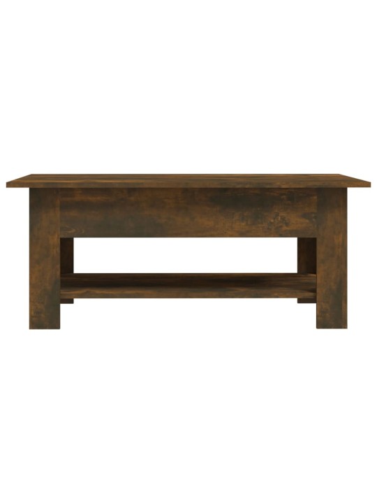 Konferenční stolek kouřový dub 102x55x42 cm kompozitní dřevo