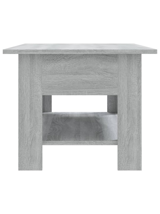 Konferenční stolek šedý sonoma 102x55x42 cm kompozitní dřevo