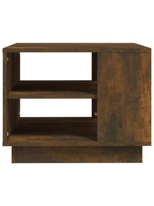 Konferenční stolek kouřový dub 55 x 55 x 43 cm kompozitní dřevo