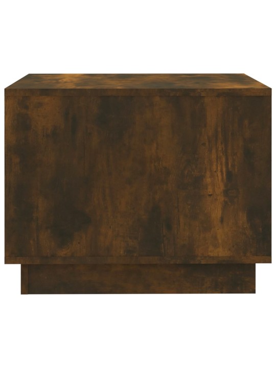 Konferenční stolek kouřový dub 55 x 55 x 43 cm kompozitní dřevo