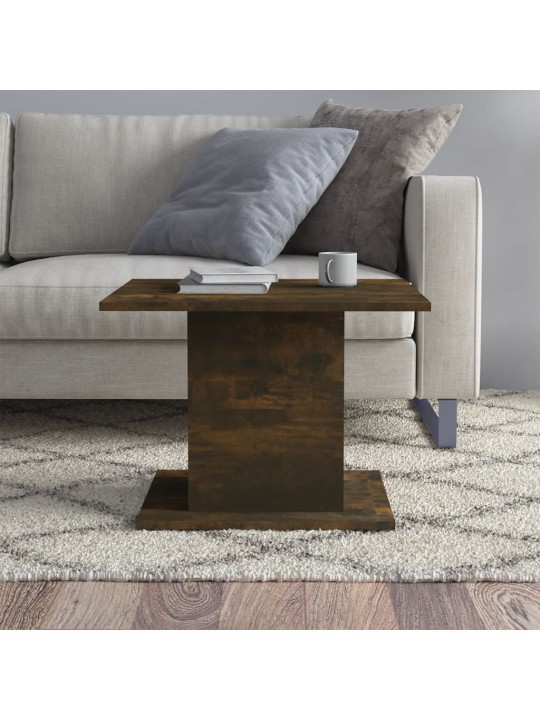 Konferenční stolek kouřový dub 55,5x55,5x40 cm kompozitní dřevo