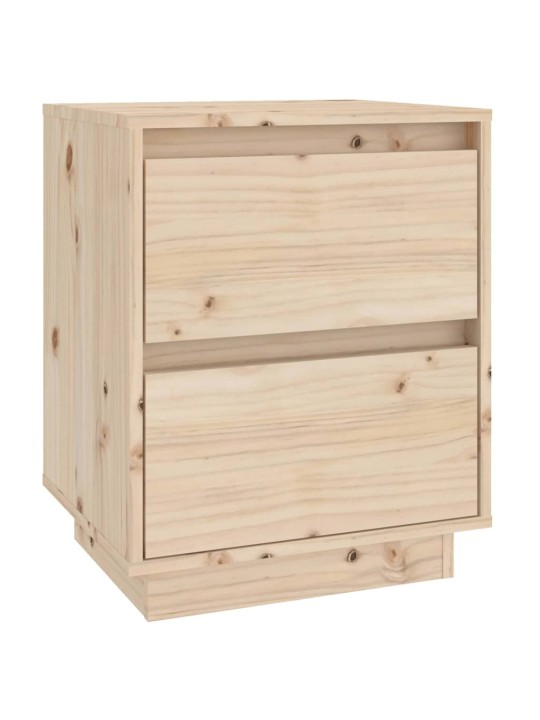 Noční stolky 2 ks 40 x 35 x 50 cm masivní borové dřevo