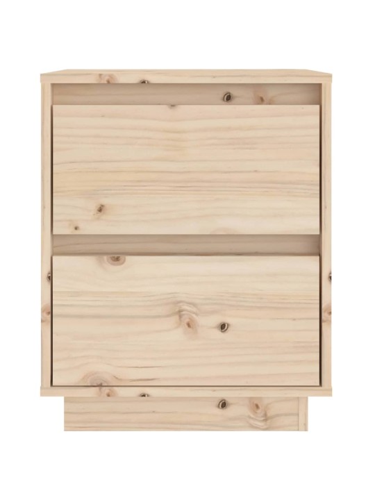 Noční stolky 2 ks 40 x 35 x 50 cm masivní borové dřevo