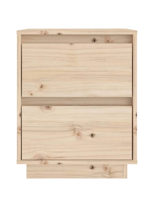 Noční stolky 2 ks 40 x 35 x 50 cm masivní borové dřevo