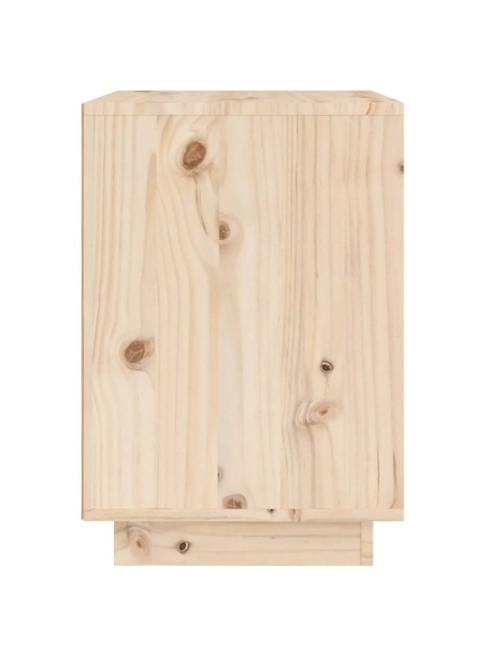 Noční stolky 2 ks 40 x 35 x 50 cm masivní borové dřevo