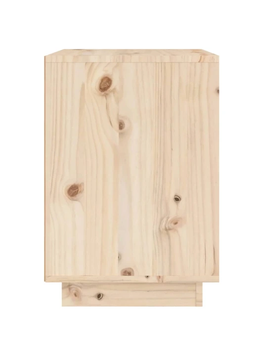 Noční stolky 2 ks 40 x 35 x 50 cm masivní borové dřevo