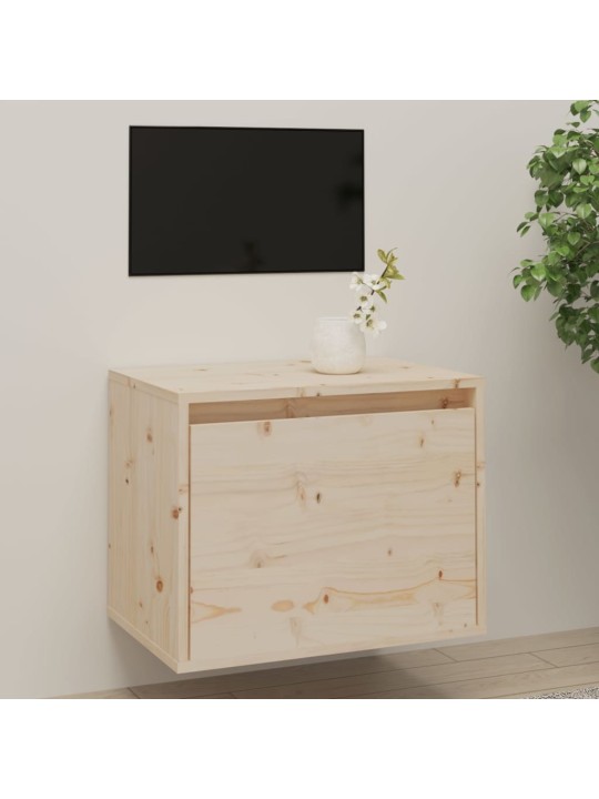 Nástěnná skříňka 45 x 30 x 35 cm masivní borové dřevo