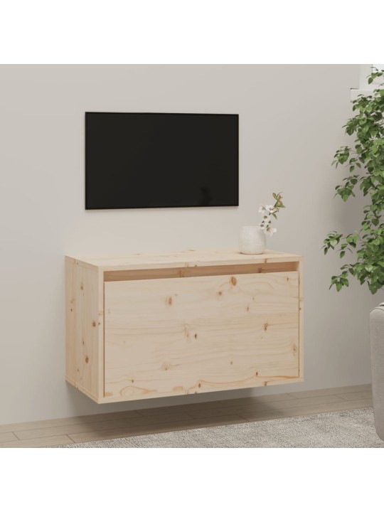 Nástěnná skříňka 60 x 30 x 35 cm masivní borové dřevo