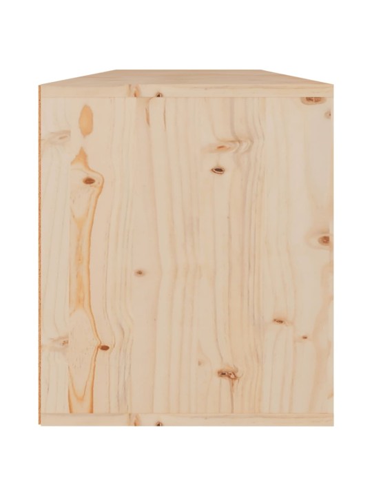Nástěnné skříňky 2 ks 60 x 30 x 35 cm masivní borové dřevo