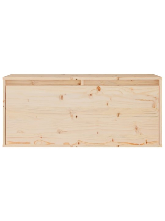 Nástěnná skříňka 80 x 30 x 35 cm masivní borové dřevo