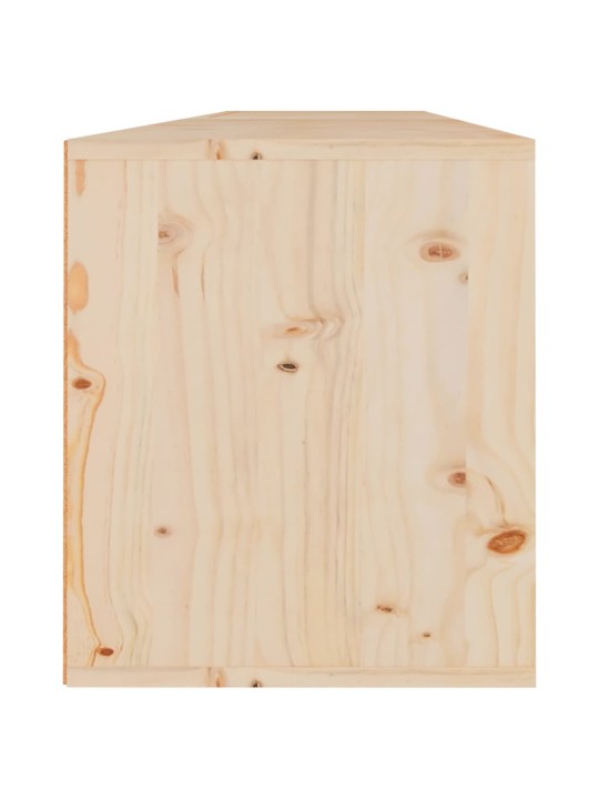 Nástěnné skříňky 2 ks 80 x 30 x 35 cm masivní borové dřevo