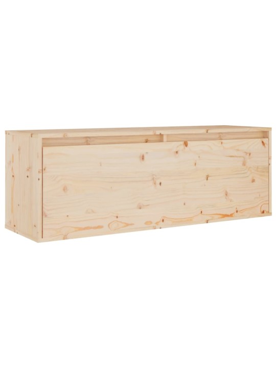 Nástěnná skříňka 100 x 30 x 35 cm masivní borové dřevo