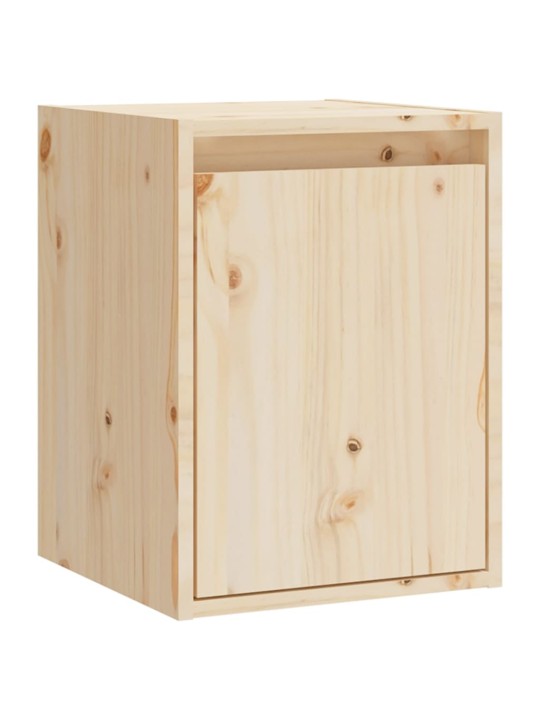 Nástěnné skříňky 2 ks 30 x 30 x 40 cm masivní borové dřevo