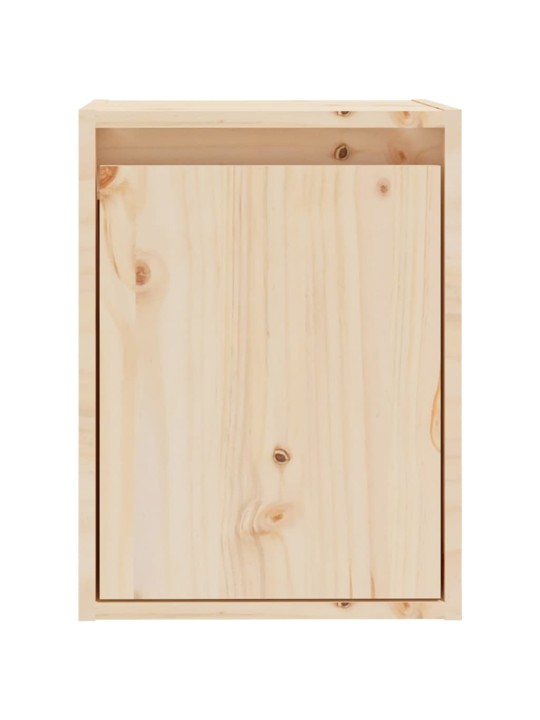 Nástěnné skříňky 2 ks 30 x 30 x 40 cm masivní borové dřevo