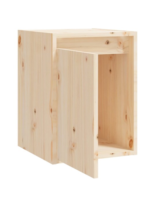 Nástěnné skříňky 2 ks 30 x 30 x 40 cm masivní borové dřevo