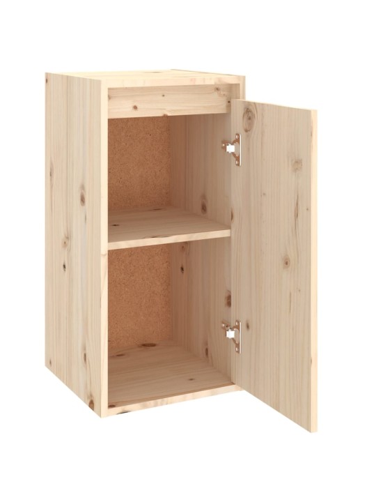 Nástěnné skříňky 2 ks 30 x 30 x 60 cm masivní borové dřevo