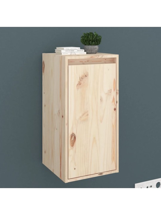 Nástěnné skříňky 2 ks 30 x 30 x 60 cm masivní borové dřevo