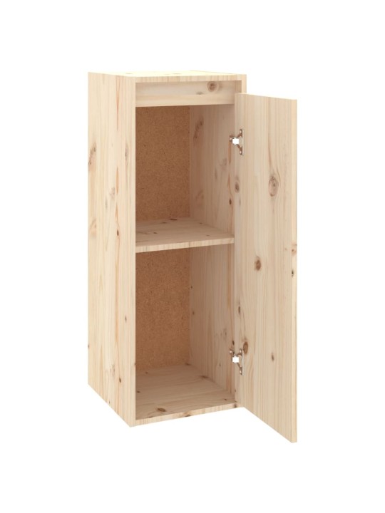 Nástěnná skříňka 30 x 30 x 80 cm masivní borové dřevo