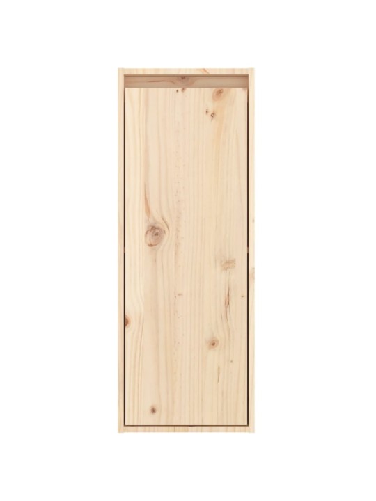 Nástěnné skříňky 2 ks 30 x 30 x 80 cm masivní borovice