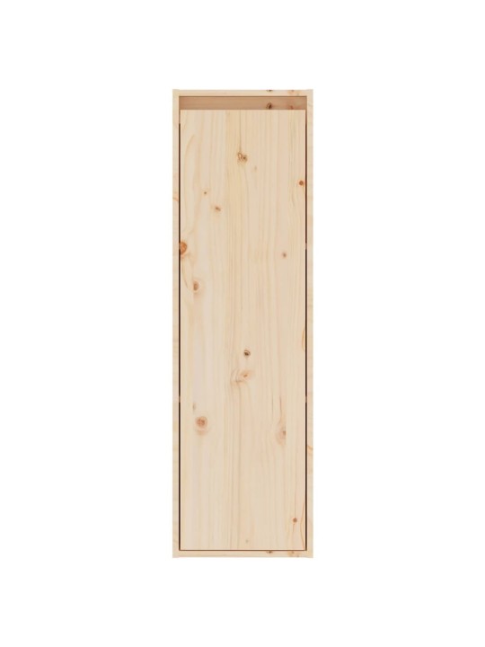 Nástěnné skříňky 2 ks 30 x 30 x 100 cm masivní borové dřevo
