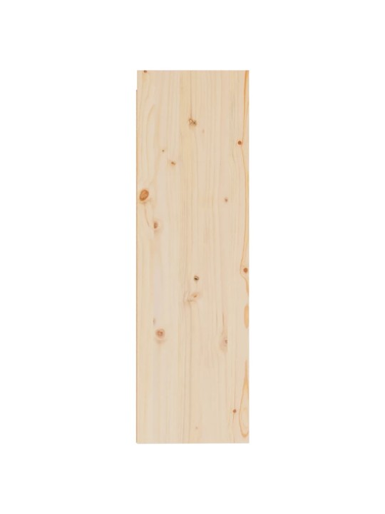 Nástěnné skříňky 2 ks 30 x 30 x 100 cm masivní borové dřevo
